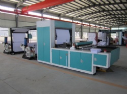HQJ-A4 Model paper cutting machine with 2 paper roll